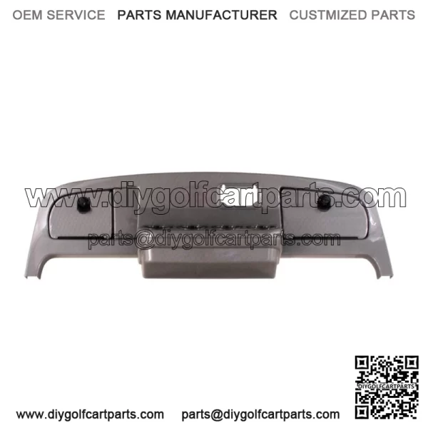 EZGO TXT Golf Cart Titanium Dash Cover with Locking Doors