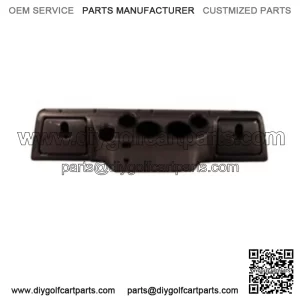 Club Car DS Golf Cart Black Dash Cover Kit - Fits 1982 and Up