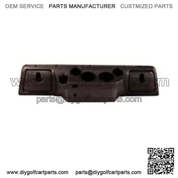 Club Car DS Golf Cart Black Dash Cover Kit - Fits 1982 and Up