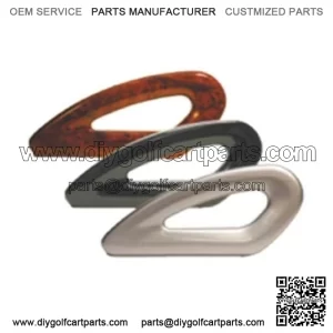 Carbon Fiber Seat Rail Cover for EZGO RXV Golf Cart