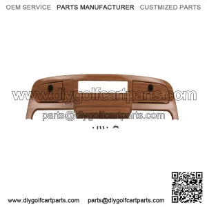 EZGO TXT Freedom (14-Up) Light Oak Dash Cover With Locking Doors and Key