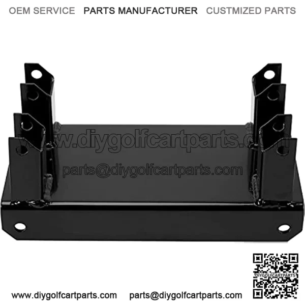 4" Block Lift Kit Compatible with Yamaha Golf Cart G29 Drive Model New Heavy Duty Steel Hard Black - Image 2