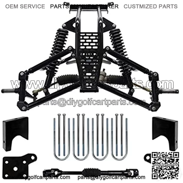Performance Plus Carts 7" Lift Kit for EZGO TXT Gas Golf Cart - Fits 2008.5 and up
