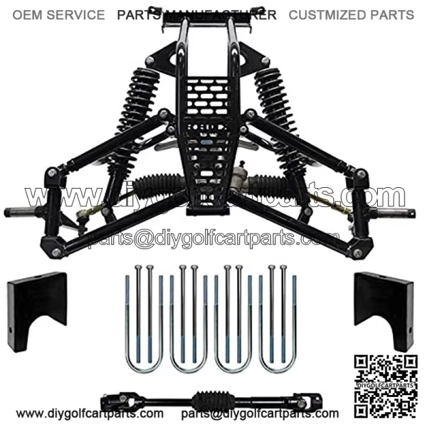 7" A-Arm Lift Kit, E-Z-Go TXT Gas 08.5+ with Kawasaki Engine