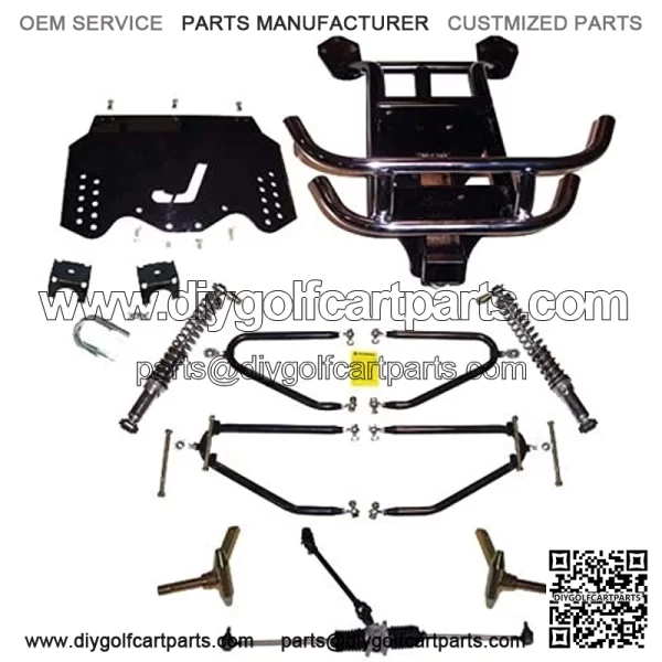EZGO TXT 2001.5-09 Golf Cart Long Travel Lift Kit Gas