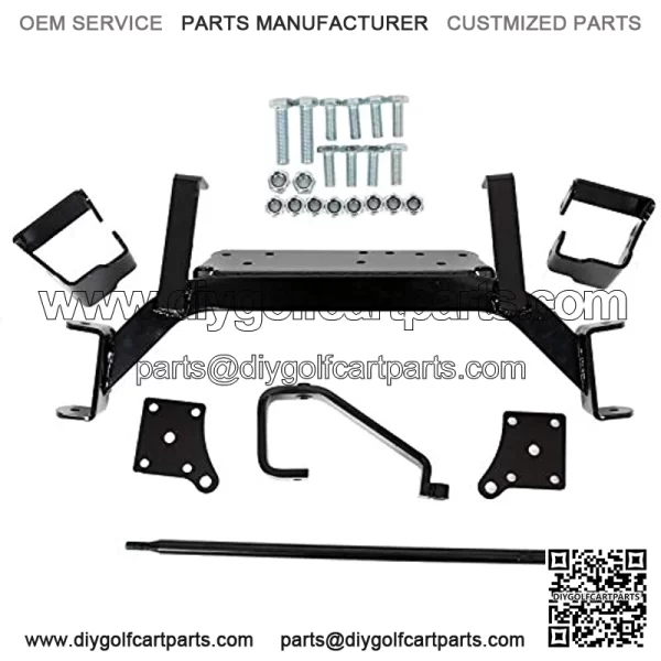 6" Drop Axle Lift Kit for EZGO Golf Cart Electric TXT Model 2001.5-2020