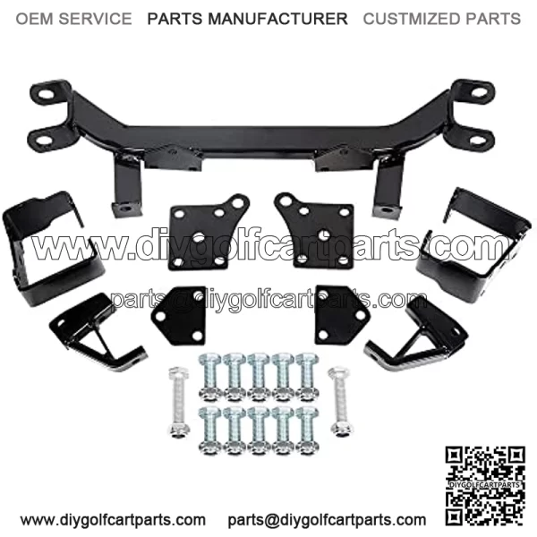 6" Drop Axle Lift Kit for EZGO TXT/PDS (1994.5-2001.5) Electric Golf Cart