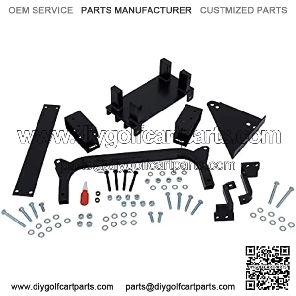 Performance Plus Carts Yamaha Drive G29 5" Double A-Arm Golf Cart Lift Kit, fits Gas and Electric Models