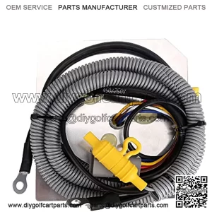 Golf Cart On Board Computer OBC for Club Car DS Electric 48v Regen II, IQ 101909902 AM1229201 102852001 103359401 103403101 with Square 6-pin Plug