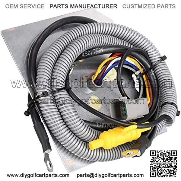 Golf Cart On Board Computer OBC for Club Car DS Electric 48v Regen II, IQ 101909902 AM1229201 102852001 103359401 103403101 with Square 6-pin Plug - Image 2