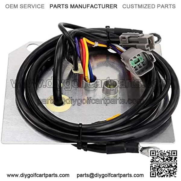 Golf Cart On Board Computer for 6-8 Seater Club Car Electric 48-Volt DS Regen II, DS, IQ 2009 UP, 102774601 103709201, Regulating Battery Charge with Square 6-pin Plug - Image 2