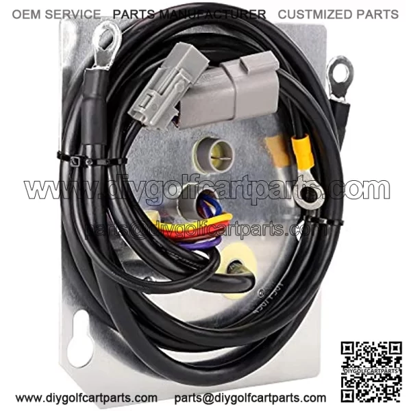 Golf Cart On Board Computer for 6-8 Seater Club Car Electric 48-Volt DS Regen II, DS, IQ 2009 UP, 102774601 103709201, Regulating Battery Charge with Square 6-pin Plug - Image 3