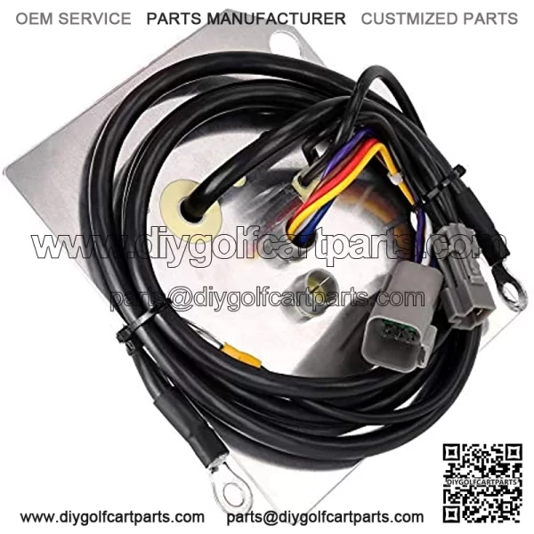 Golf Cart On Board Computer for 6-8 Seater Club Car Electric 48-Volt DS Regen II, DS, IQ 2009 UP, 102774601 103709201, Regulating Battery Charge with Square 6-pin Plug - Image 4