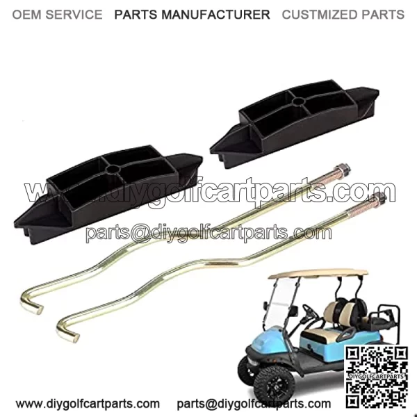 Golf Cart Battery Hold Down Plate for Club Car Precedent 2004-2009 Electric, OEM# 1025340-01