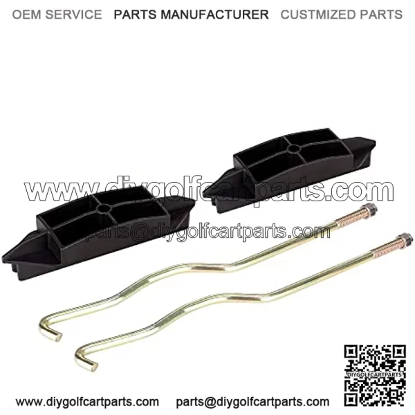 Golf Cart Battery Hold Down Plate for Club Car Precedent 2004-2009 Electric, OEM# 1025340-01 - Image 2