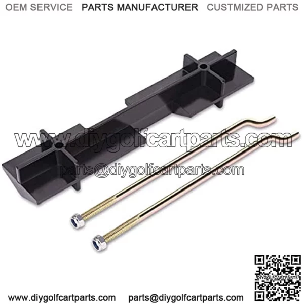 Golf Cart Battery Hold Down Plate with Rods Kit for EZGO TXT RXV 1994-up Gas and Electric Gas and Electric Golf Cart, OEM# 70045G01 01101-G01 - Image 3