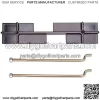 Golf Cart Battery Hold Down Retainer Plate and Rods Kit with Nuts for EZGO TXT 1994-up 36 Volt Electric, Replace OEM 70045G01, 70045-G01, 01101G01, 01101-G01 - Image 3