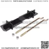 Golf Cart Battery Hold Down Retainer Plate and Rods Kit with Nuts for EZGO TXT 1994-up 36 Volt Electric, Replace OEM 70045G01, 70045-G01, 01101G01, 01101-G01 - Image 4