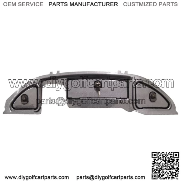 Golf Cart Dash Kit With Locks Carbon Fiber Finish For Club Car Precedent 2008.5+