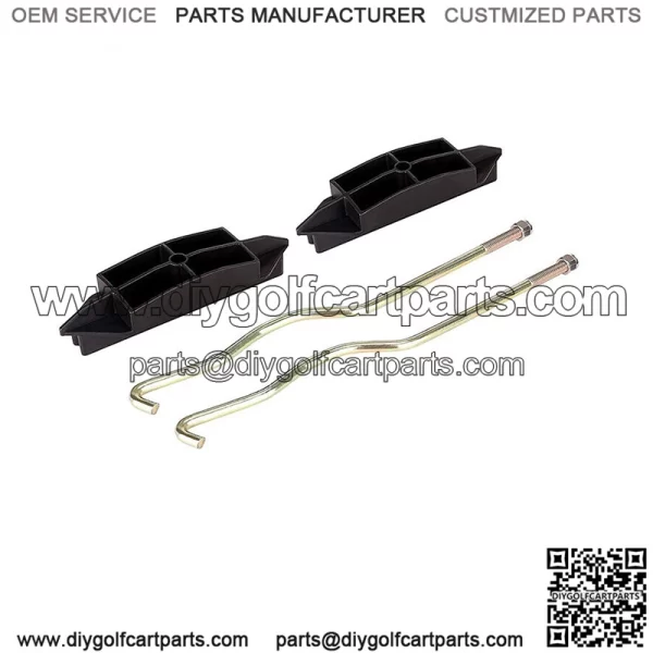 Golf Cart Battery Hold Down Plate Rod Kit, Club Car Precedent 04-08.5 102534001 - Image 2