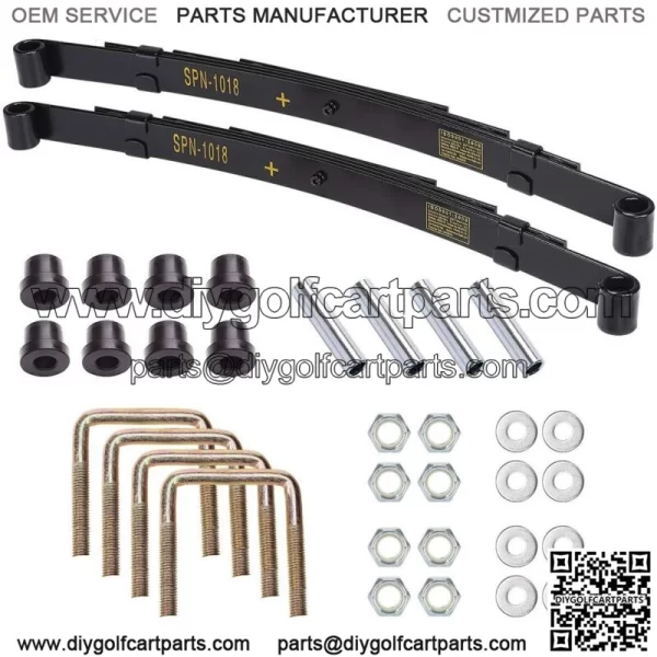 Golf Cart Heavy Duty 4-Leaf Rear Leaf Spring Kit for EZGO TXT 1994-2009 74207G02