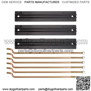 Golf Cart Battery Hold Down Plate Rods Kit for Club Car DS 98-05 101090801