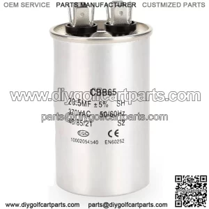 Golf Cart Capacitor for EZGO Club Car Columbia 36V Powerwise or Lester Charger