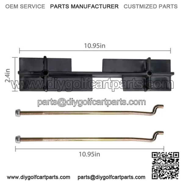Golf Cart Battery Hold Down Kit for EZGO TXT/Medalist 1994-Up 70045-G01 - Image 2