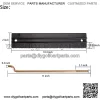 Golf Cart Battery Hold Down Plate Rods Kit for Club Car DS 98-05 101090801 - Image 2