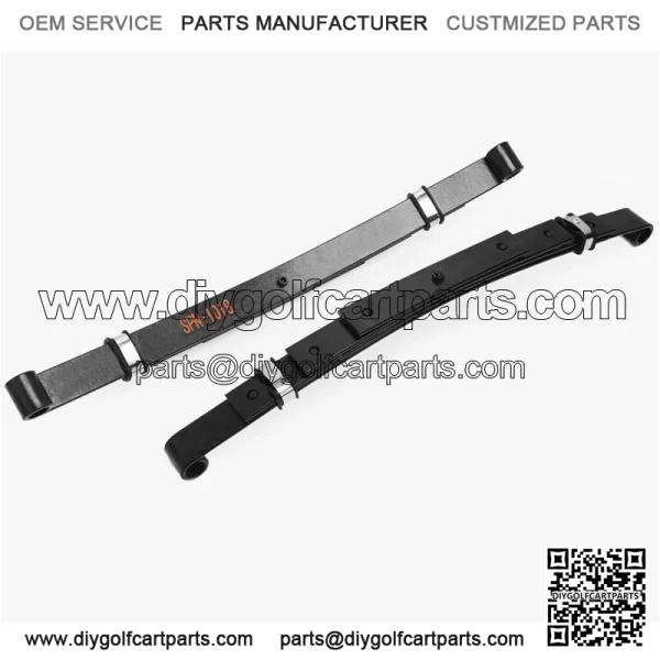 Golf Cart Heavy Duty Rear 4 Leaf Springs Fit EZGO TXT Electric 94-up & Bushings - Image 3