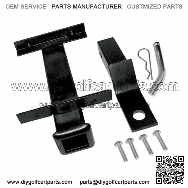 Golf Cart Trailer Hitch for Rear Seats (Specific measurements in listing)