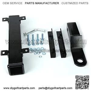 Heavy Duty Golf Car Rear Seat Trailer Hitch with Receiver for Step on Back