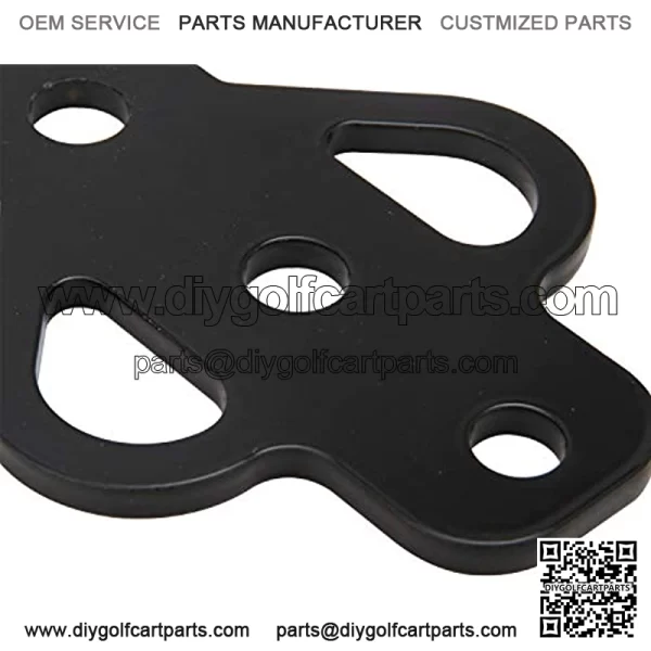 Steel ATV 3-Way Trailer Hitch Adapter for Golf Cart Garden Tractor Lawn Mower Chain and Tow Strap - Image 4
