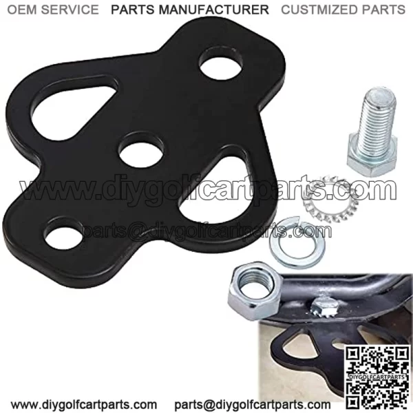 3-Way Hitch Adapter with Bolt Fit for ATV Lawn Mower Golf Cart Garden Tractor - Image 2