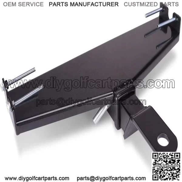 Club Car Precedent Golf Cart Trailer Hitch w/Bumper Receiver - Image 2