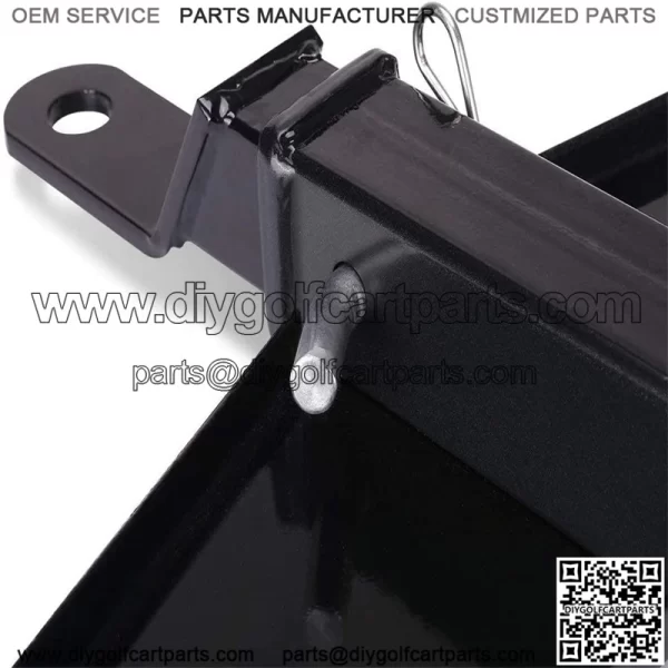 Club Car Precedent Golf Cart Trailer Hitch w/Bumper Receiver - Image 3