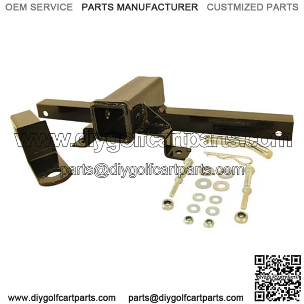 Club Car DS Golf Cart Heavy Duty Trailer Hitch - Image 2