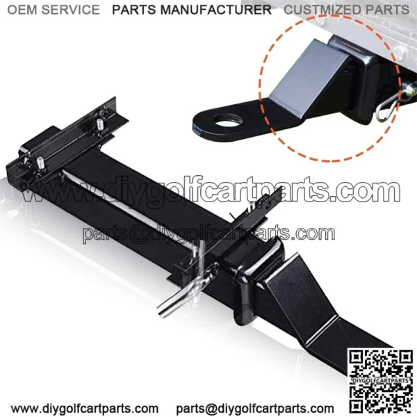 Club CAR, EZGO, Yamaha universal golf cart trailer hitch