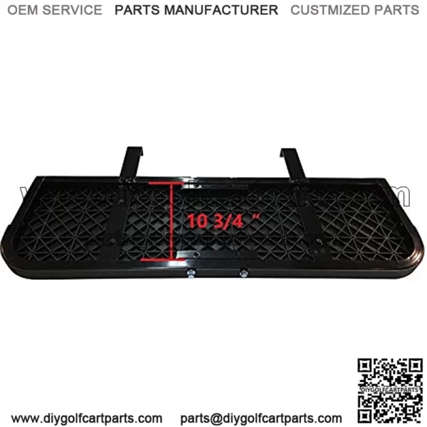 Golf CART Trailer Hitch, FITS ON Backseat FOOTREST- Club CAR, EZGO, Yamaha - Image 3