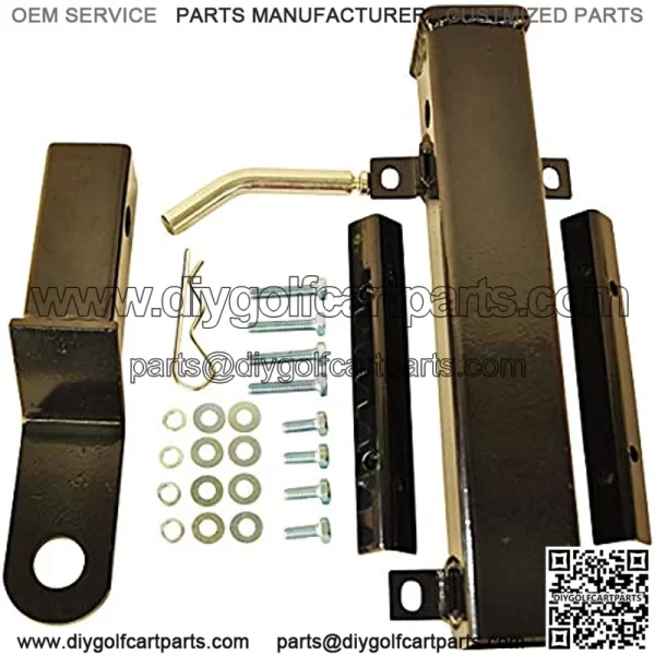 Golf CART Trailer Hitch, FITS ON Backseat FOOTREST- Club CAR, EZGO, Yamaha - Image 5