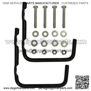 Golf Cart Safety Grab Bar Utility Hooks