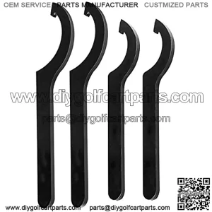 Mekar Coilover Adjustment Tool - 2Large Steel Spanner Wrench+1Small Wrench+1Mid Size Wrench