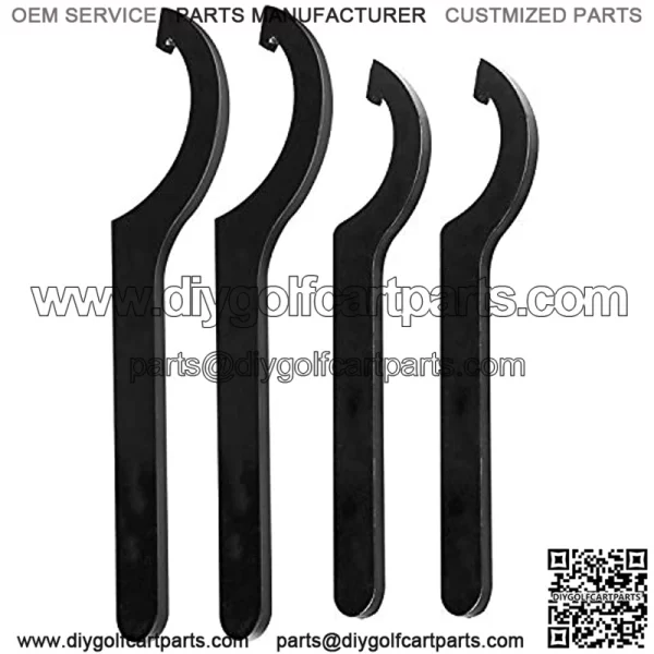 Mekar Coilover Adjustment Tool - 2Large Steel Spanner Wrench+1Small Wrench+1Mid Size Wrench