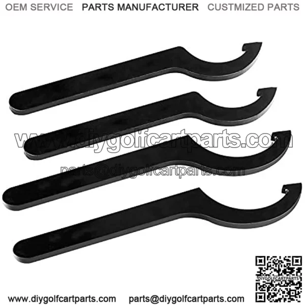 Mekar Coilover Adjustment Tool - 2Large Steel Spanner Wrench+1Small Wrench+1Mid Size Wrench - Image 2