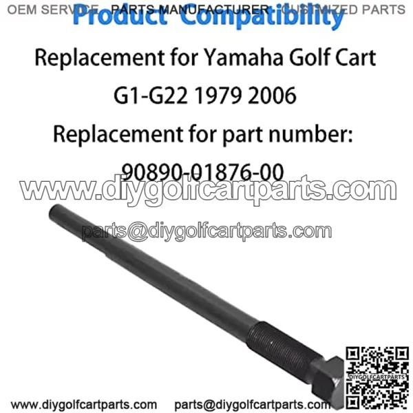 Golf Cart Clutch Puller Easy Removal Tool Primary Drive Clutch Replacement for Yamaha Golf Cart G1-G22 - Image 5