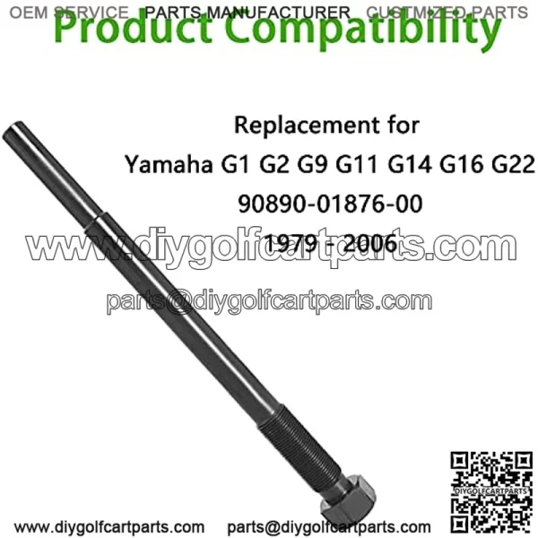 Metal Clutch Puller Tool Replacement for Yamaha G1 G2 G9 G11 G14 G16 G22 Golf Cart 90890-01876-00 Year 1979-2006 - Image 2