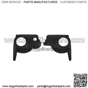 EZGO Medalist TXT Golf Cart Black ABS Speaker Pod Set of 2