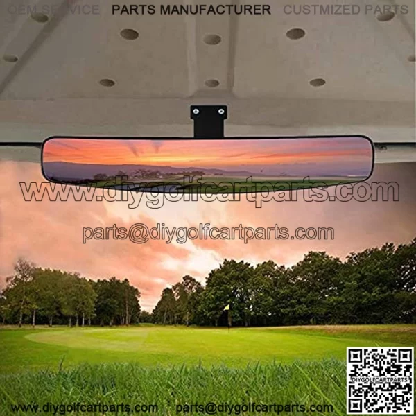 Golf Cart Rear View Mirror