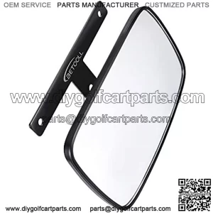 Golf Cart Wide Panoramic Rear View Mirror for Ez Go, Club Car, Yamaha