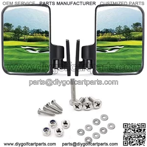Golf cart Side Mirrors for EZ-GO Yamaha and Others